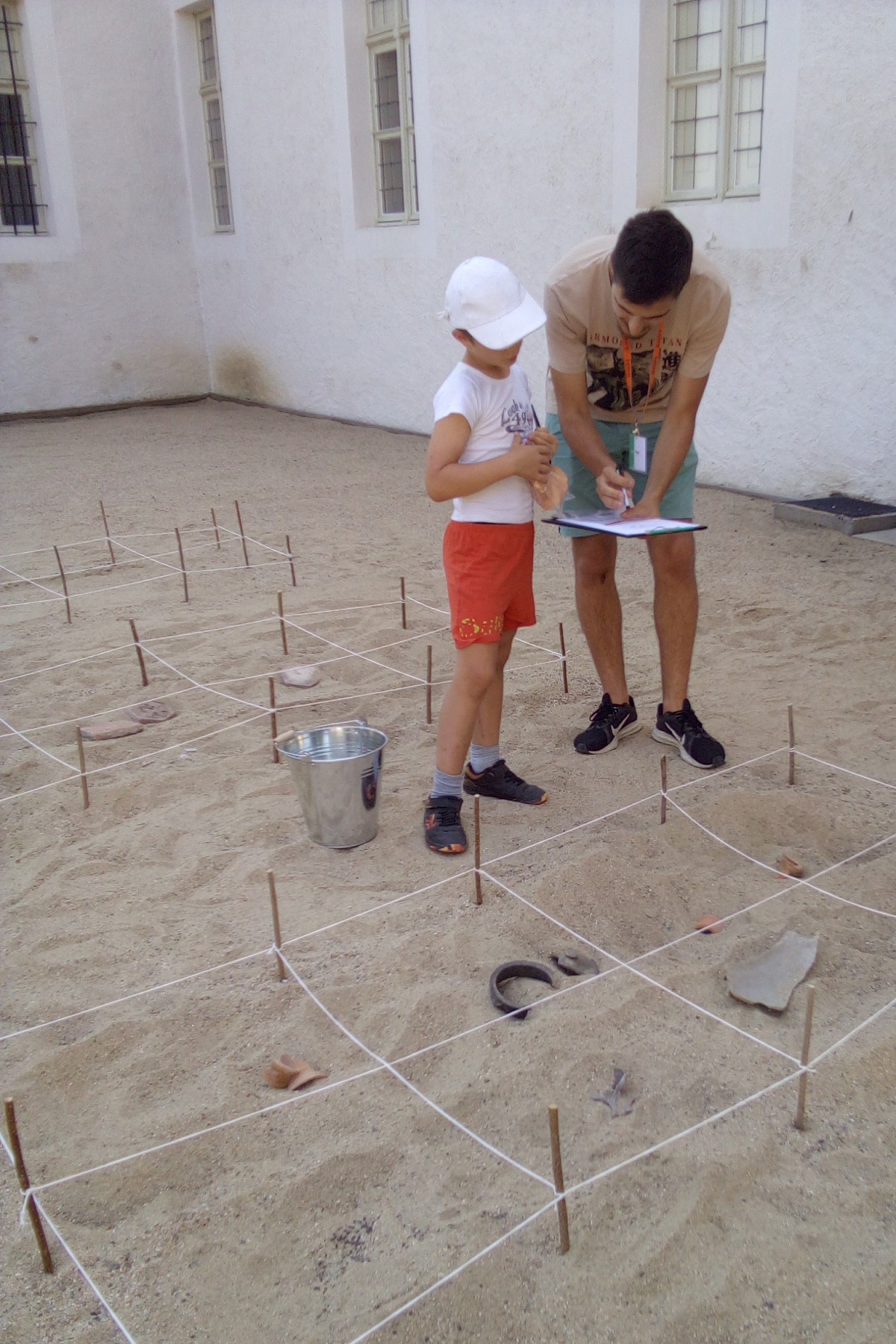 Juin 2022 Journées européennes de l'archéologie Atelier apprenti archéologue