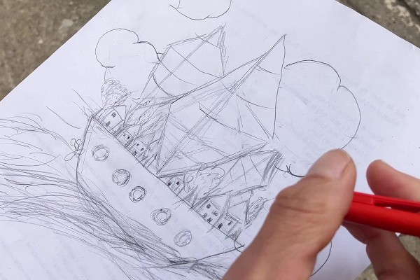 Dessin Arche de Walif