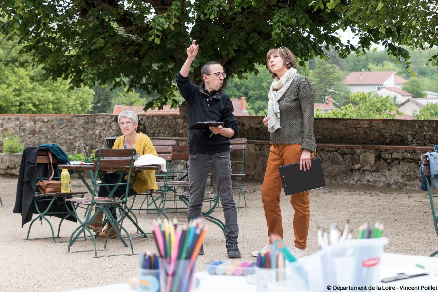 Journée graphique : &#34;Le prieuré, un crayon à la main&#34;