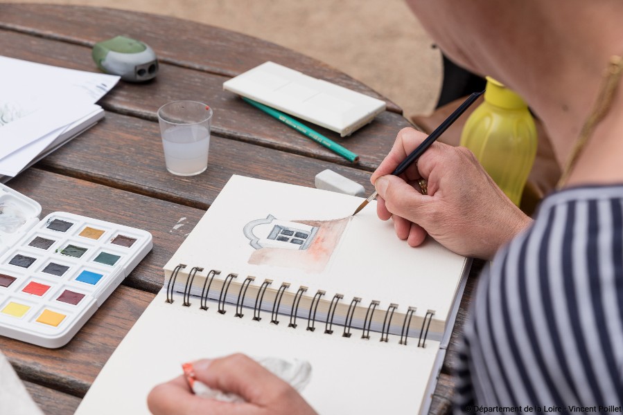 Journée graphique : &#34;Le prieuré, un crayon à la main&#34;