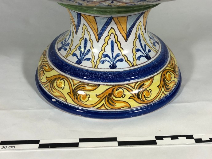 Après restauration - Détail pied
