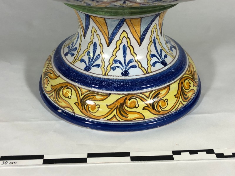 Après restauration - Détail pied